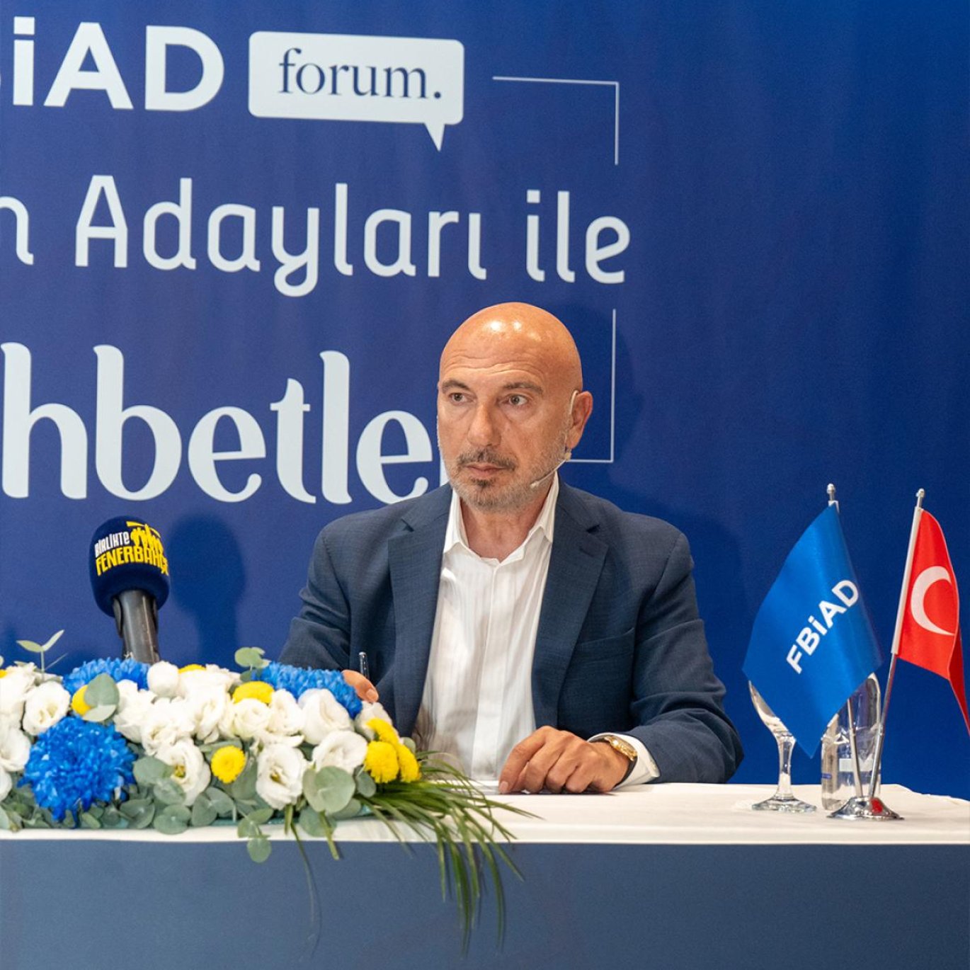 Başkan Adayları ile Sohbetler Etkinliğimizde Hakan Bilal Kutlualp'i Ağırladık