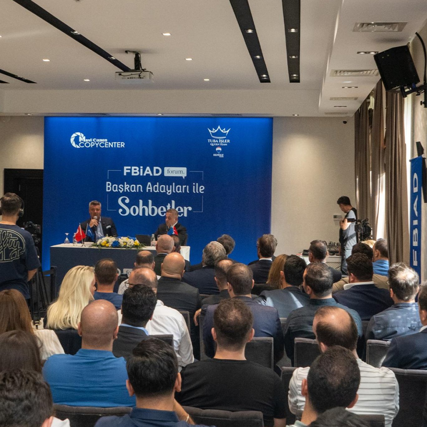 Başkan Adayları ile Sohbetler Etkinliğimizde Sadettin Saran'ı Ağırladık