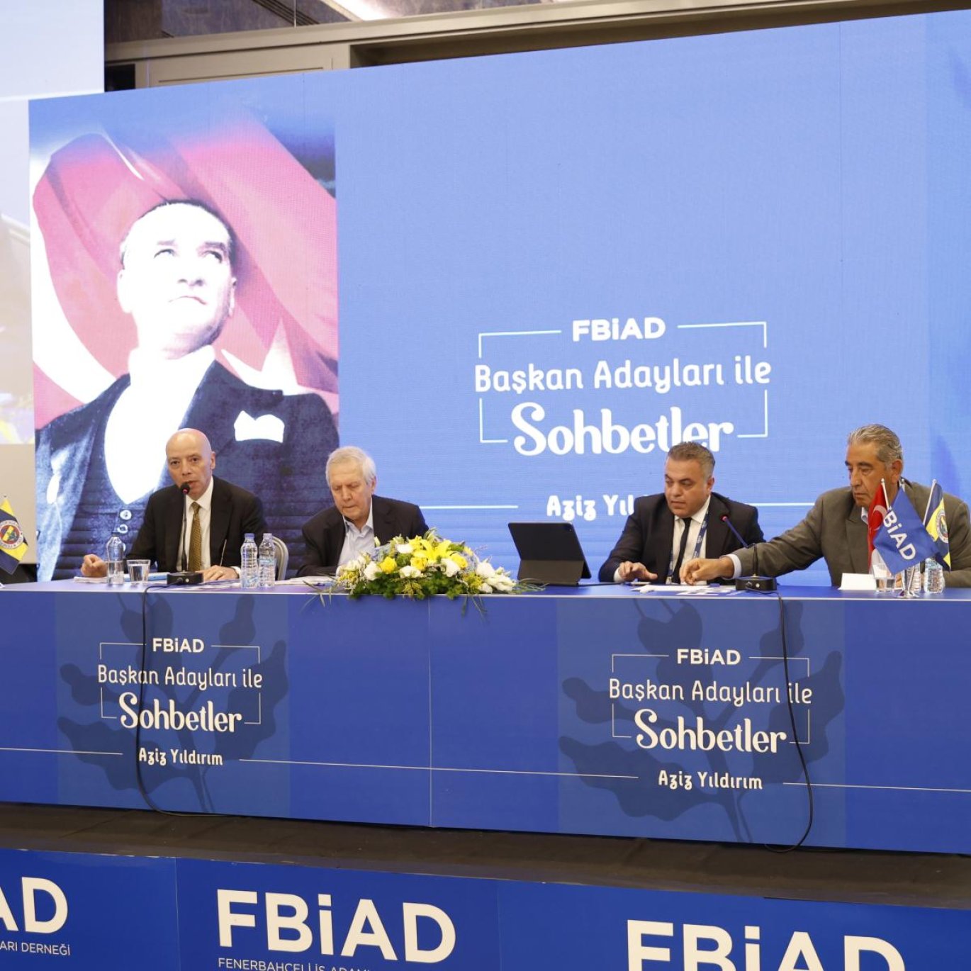 Başkan Adayları İle Sohbetler Etkinliğimizde Aziz Yıldırım’ı Ağırladık