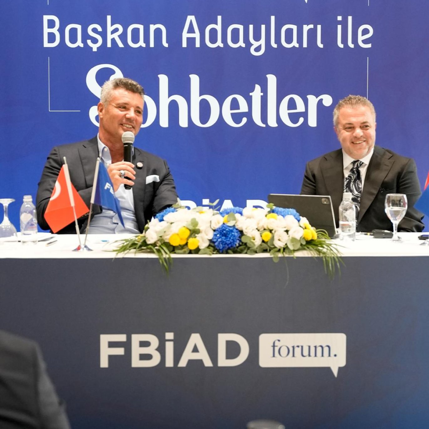 Başkan Adayları ile Sohbetler Etkinliğimizde Sadettin Saran'ı Ağırladık