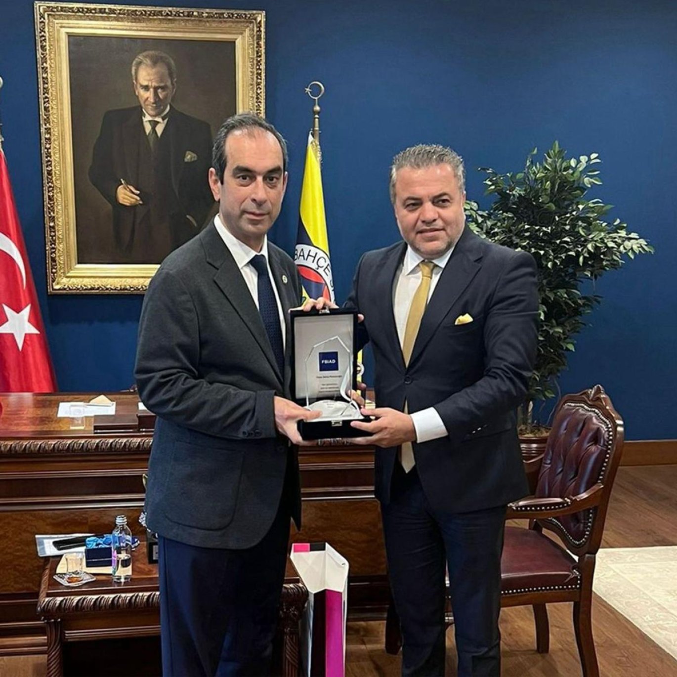 Yüksek Divan Kurulu Başkanı Şekip Mosturoğlu Ziyareti