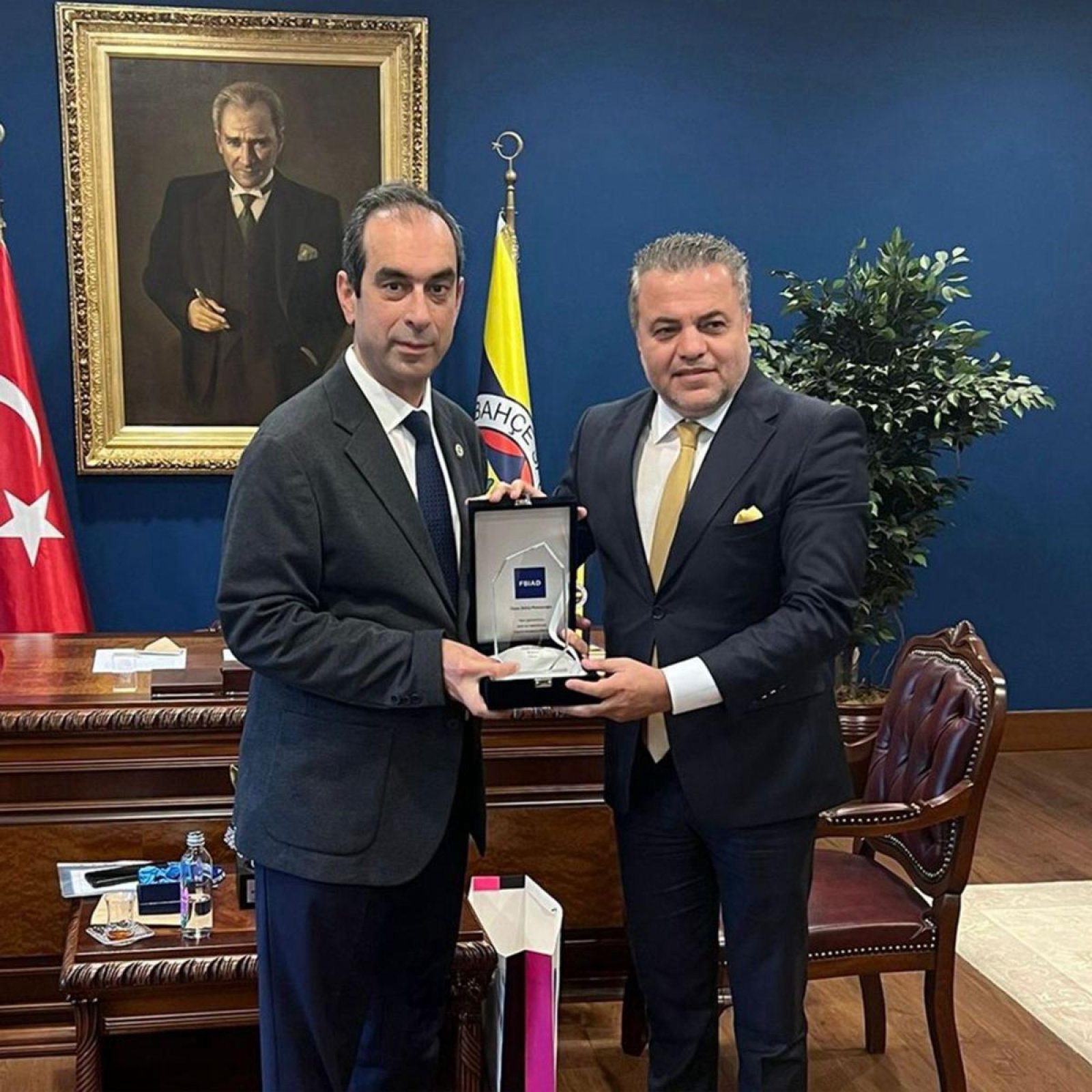 Yüksek Divan Kurulu Başkanı Şekip Mosturoğlu Ziyareti