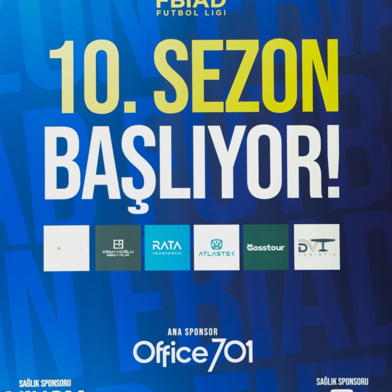 Office701 FBİAD Futbol Ligi 10. Sezon Lansmanı Gerçekleşti!