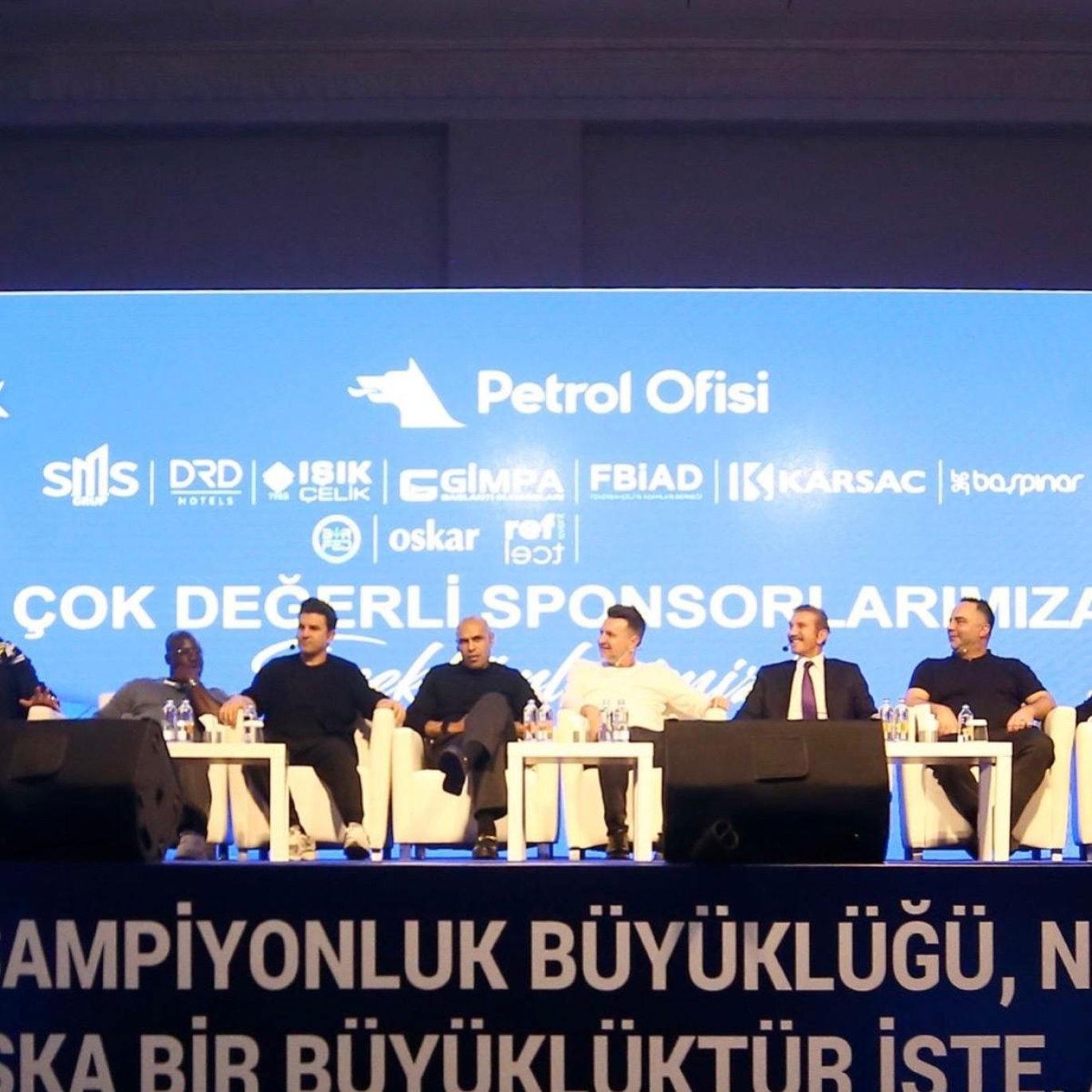 Efsanelerimizin Onurlandırdığı Basın Toplantısının Sponsorlarından Biri Olmanın Gururunu Yaşıyoruz!