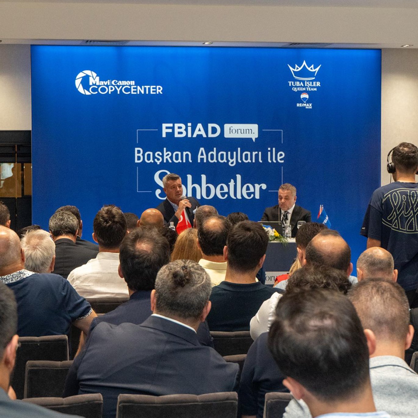 Başkan Adayları ile Sohbetler Etkinliğimizde Sadettin Saran'ı Ağırladık