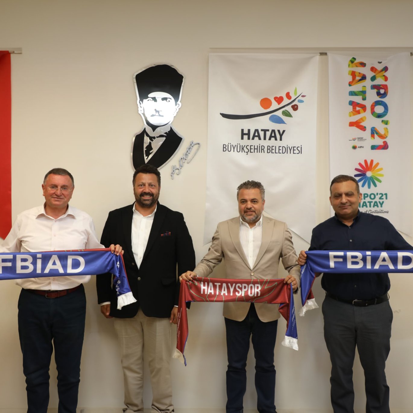 Hatay'ın 83. Kuruluş Yıl Dönümü İçin Futbol Turnuvası'nda Bir Araya Geldik