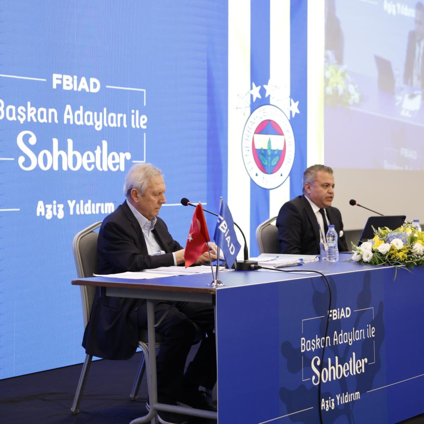 Başkan Adayları İle Sohbetler Etkinliğimizde Aziz Yıldırım’ı Ağırladık