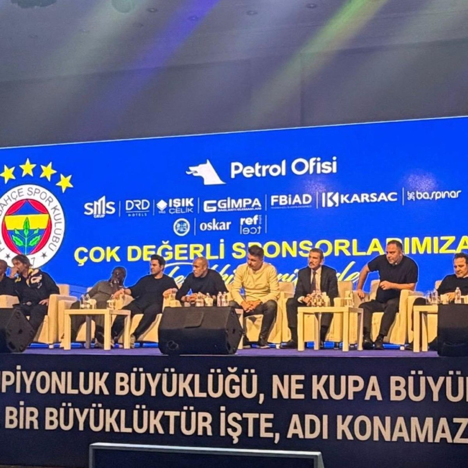Efsanelerimizin Onurlandırdığı Basın Toplantısının Sponsorlarından Biri Olmanın Gururunu Yaşıyoruz!