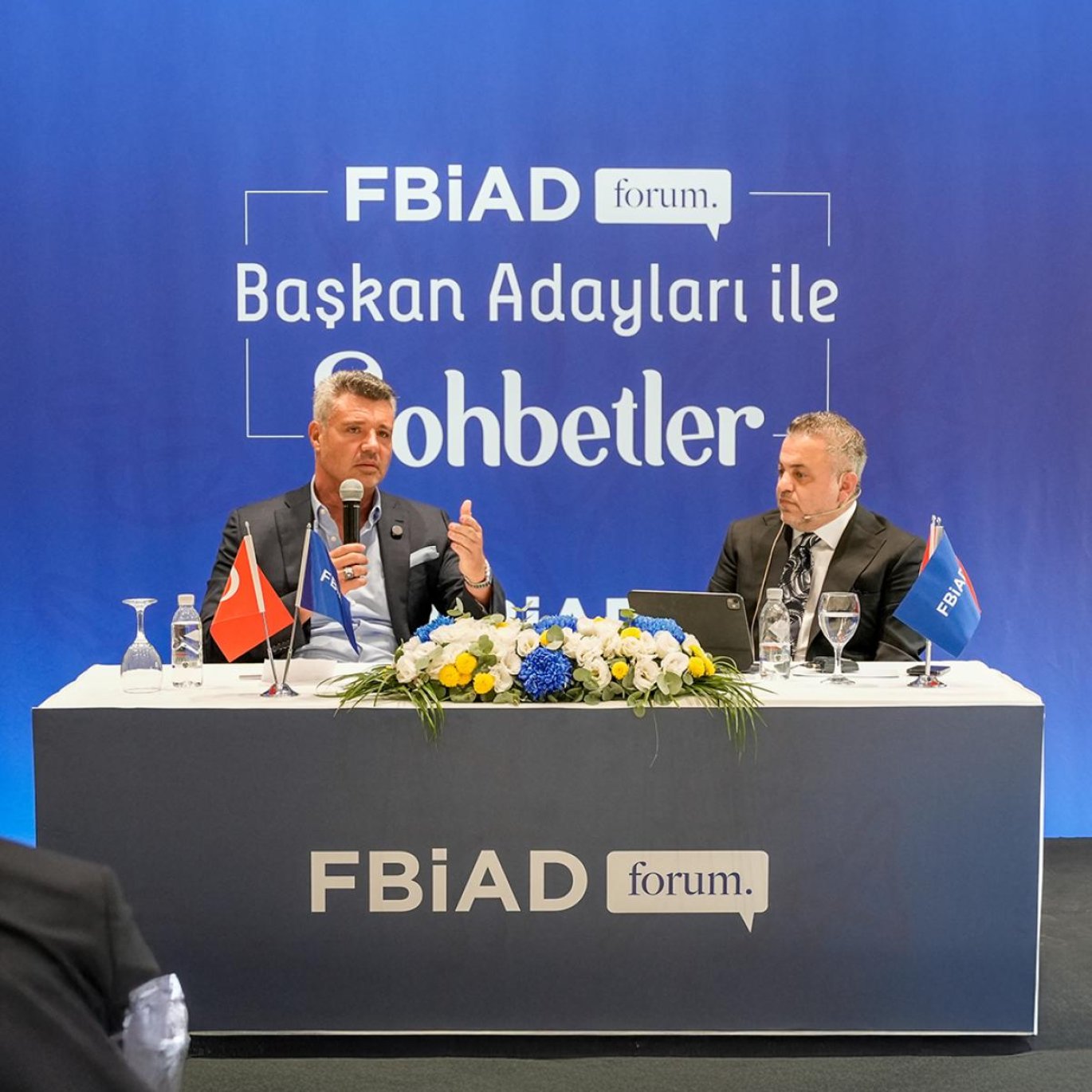 Başkan Adayları ile Sohbetler Etkinliğimizde Sadettin Saran'ı Ağırladık