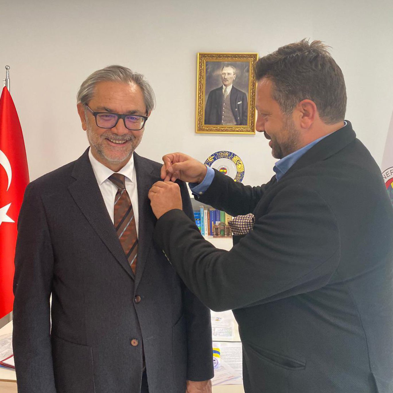 Fenerbahçe Üniversitesi Rektör Yardımcısı Ahmet Selamoğlu Ziyareti