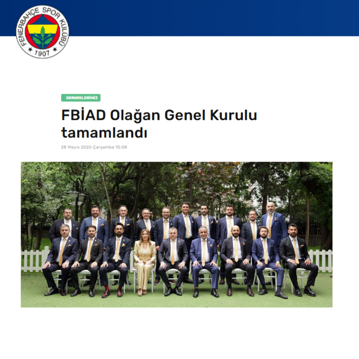 FBİAD Olağan Genel Kurulu Tamamlandı