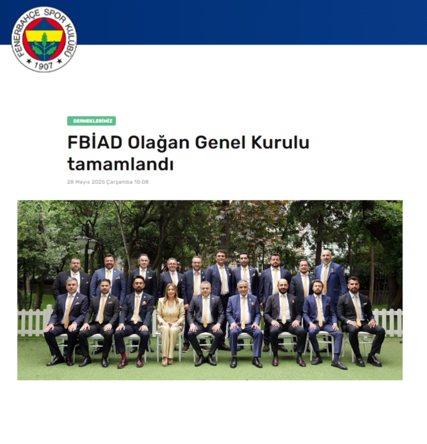 FBİAD Olağan Genel Kurulu Tamamlandı