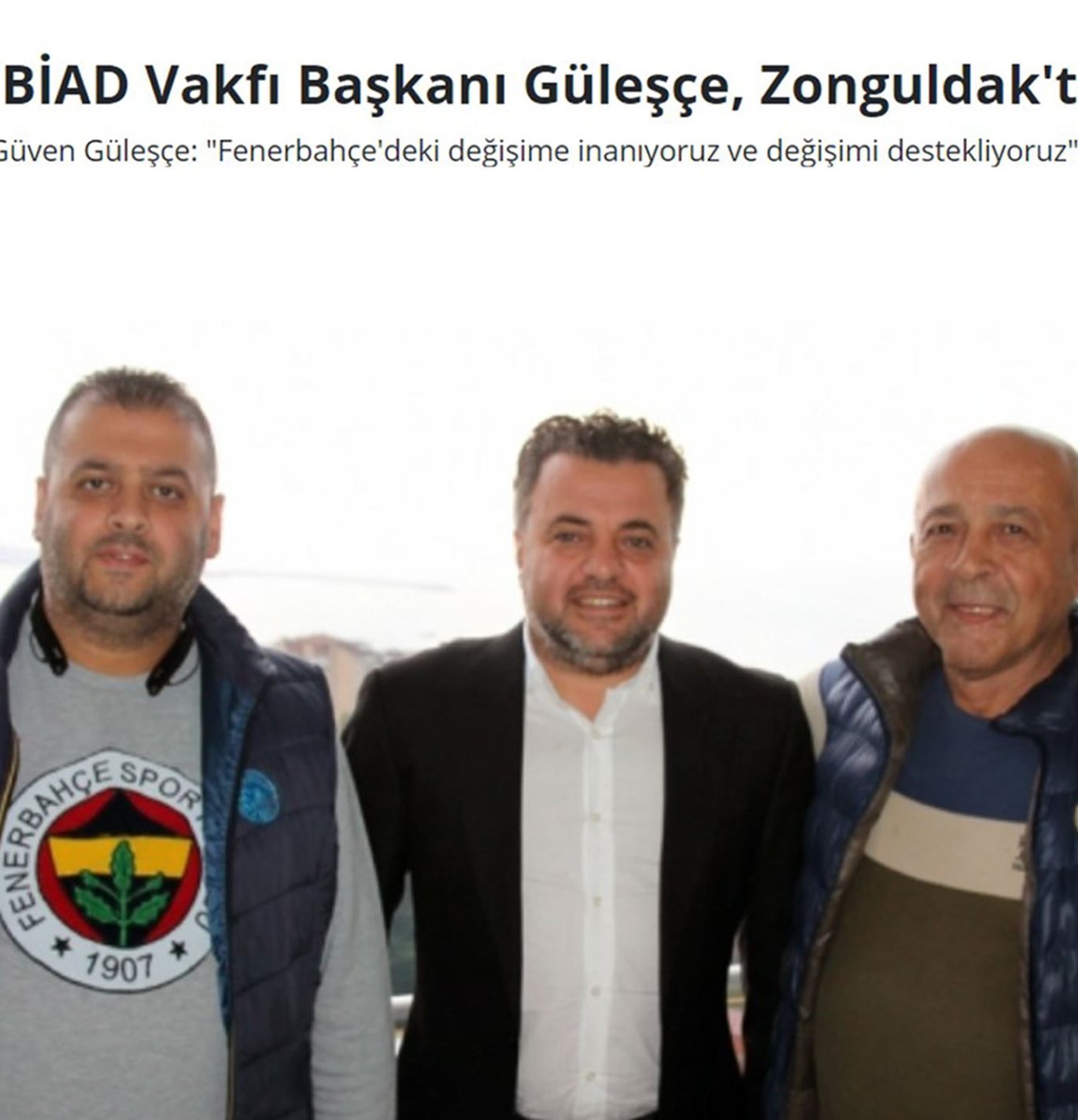 FBİAD Başkanı Güven Güleşce Zonguldak'ta!